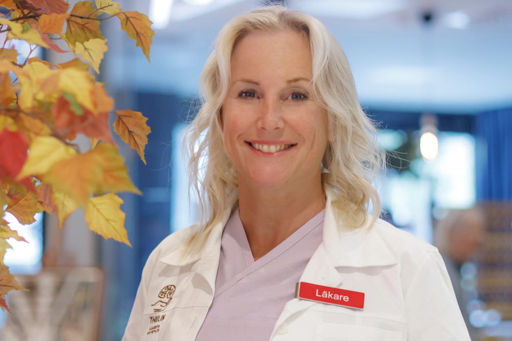 Dr Karin som äger kliniken